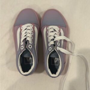 Vans Kids Sneakers - Purple and White